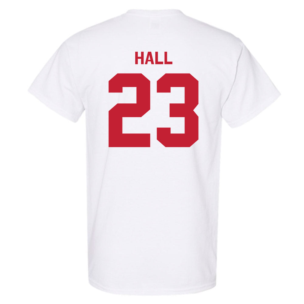 New Mexico - NCAA Men's Basketball : Jake Hall - Classic Shersey T-Shirt-1
