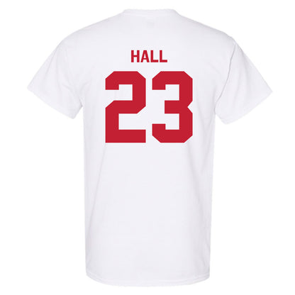 New Mexico - NCAA Men's Basketball : Jake Hall - Classic Shersey T-Shirt-1