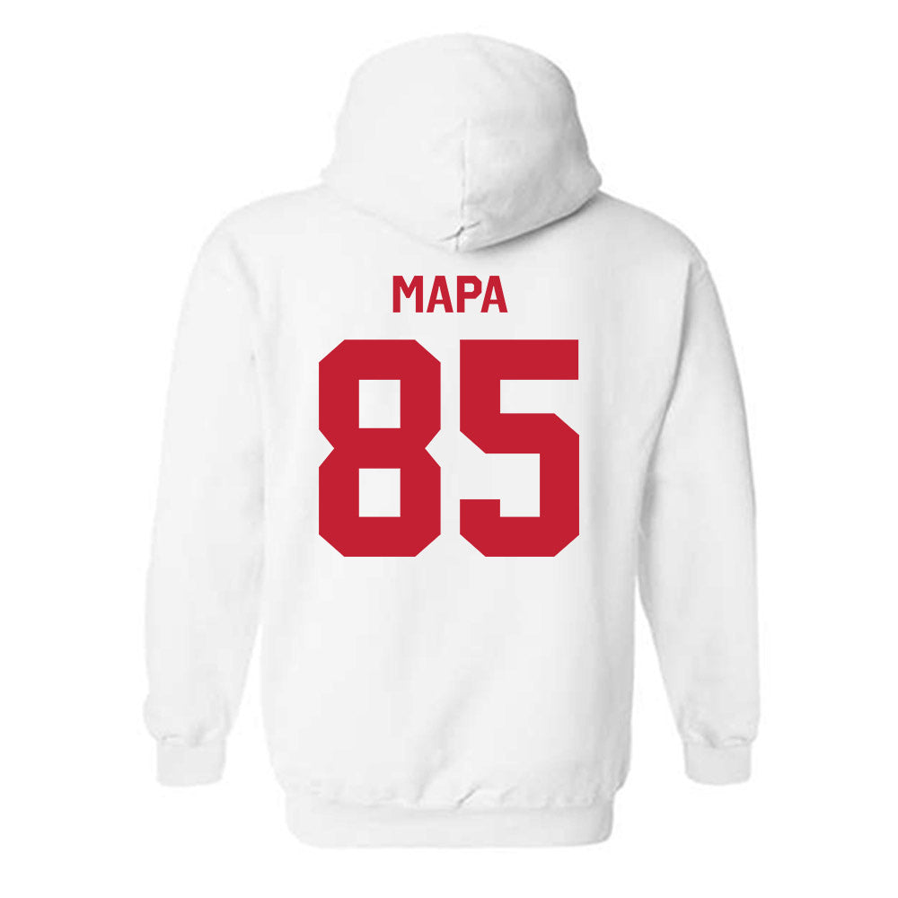 New Mexico - NCAA Football : Simon Mapa - Classic Shersey Hooded Sweatshirt-1