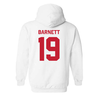New Mexico - NCAA Baseball : Logan Barnett - Classic Shersey Hooded Sweatshirt-1