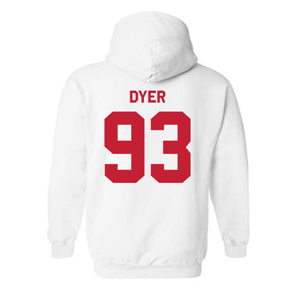 New Mexico - NCAA Football : Deven Dyer - Classic Shersey Hooded Sweatshirt-1
