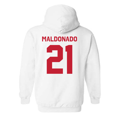 New Mexico - NCAA Football : Jacob Maldonado - Classic Shersey Hooded Sweatshirt-2