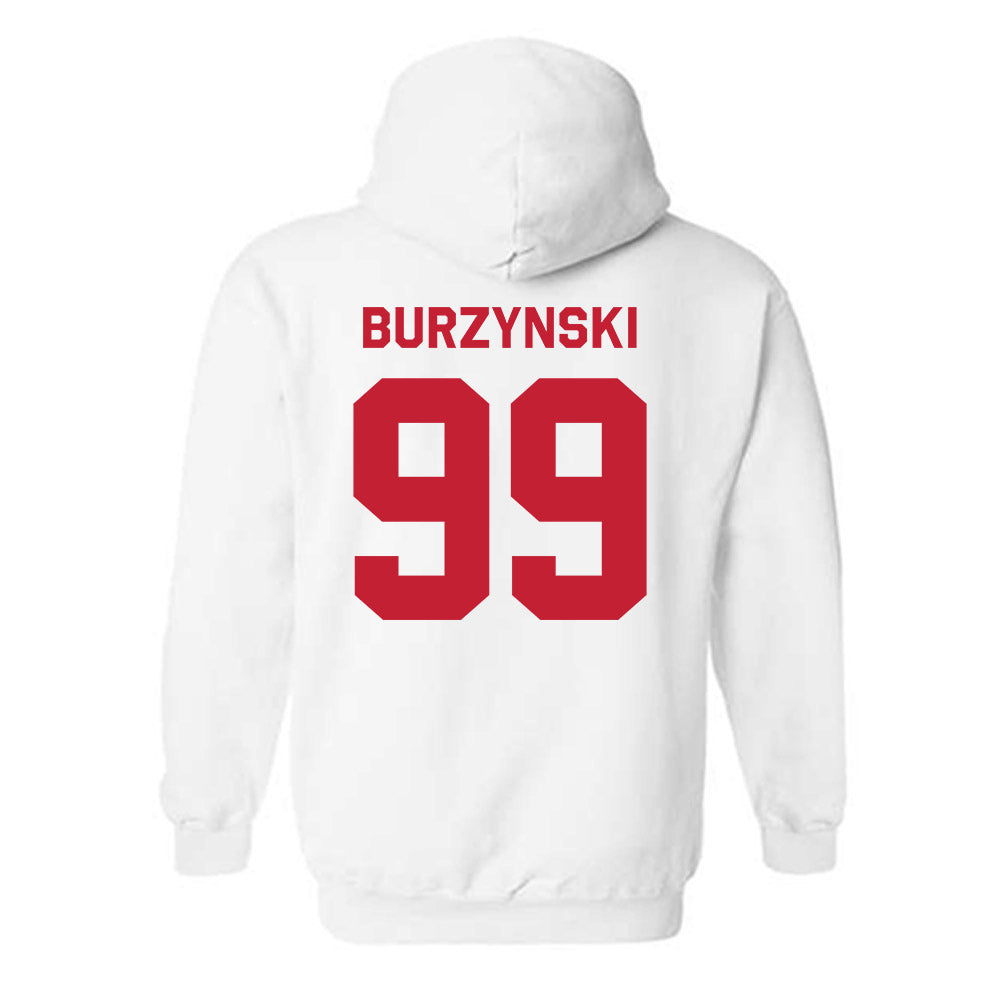 New Mexico - NCAA Football : Jack Burzynski - Classic Shersey Hooded Sweatshirt-1
