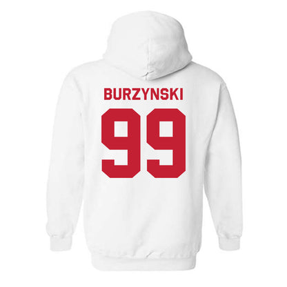 New Mexico - NCAA Football : Jack Burzynski - Classic Shersey Hooded Sweatshirt-1