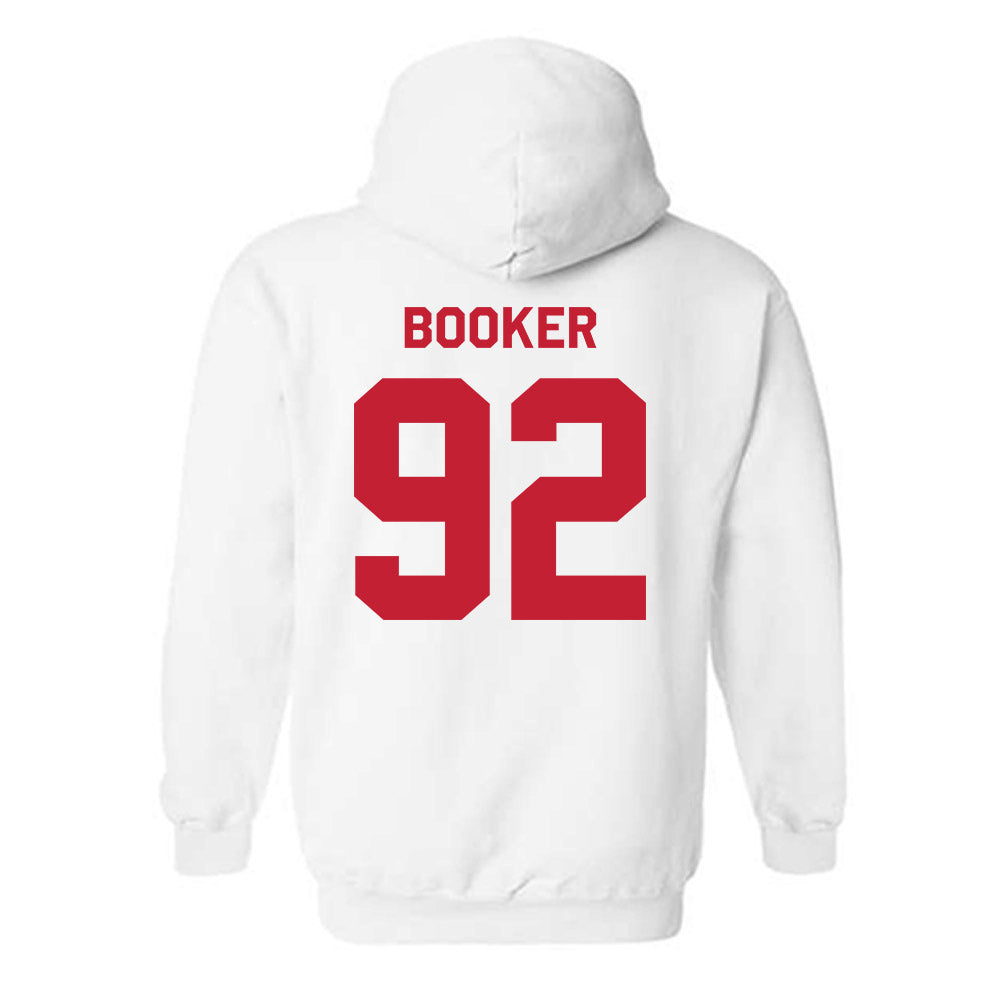 New Mexico - NCAA Football : Brian Booker - Classic Shersey Hooded Sweatshirt-1