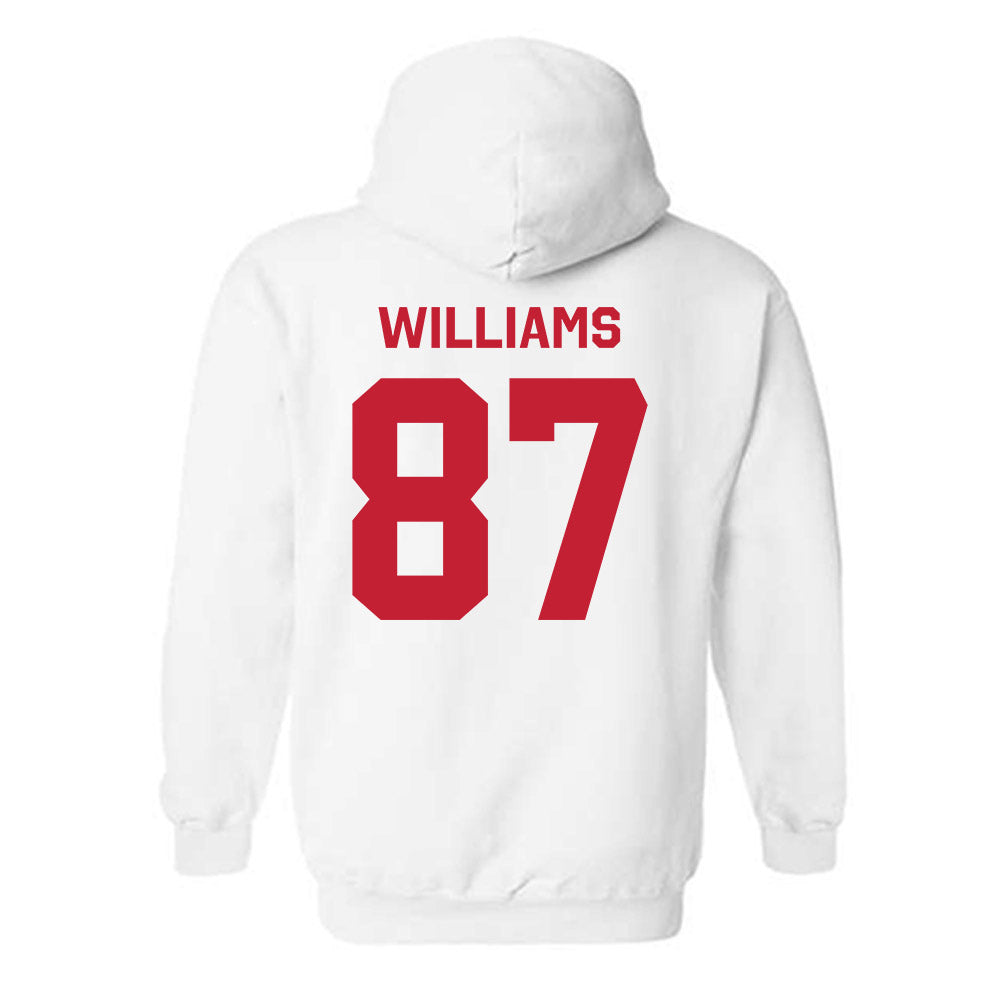 New Mexico - NCAA Football : Abraham Williams - Classic Shersey Hooded Sweatshirt-2
