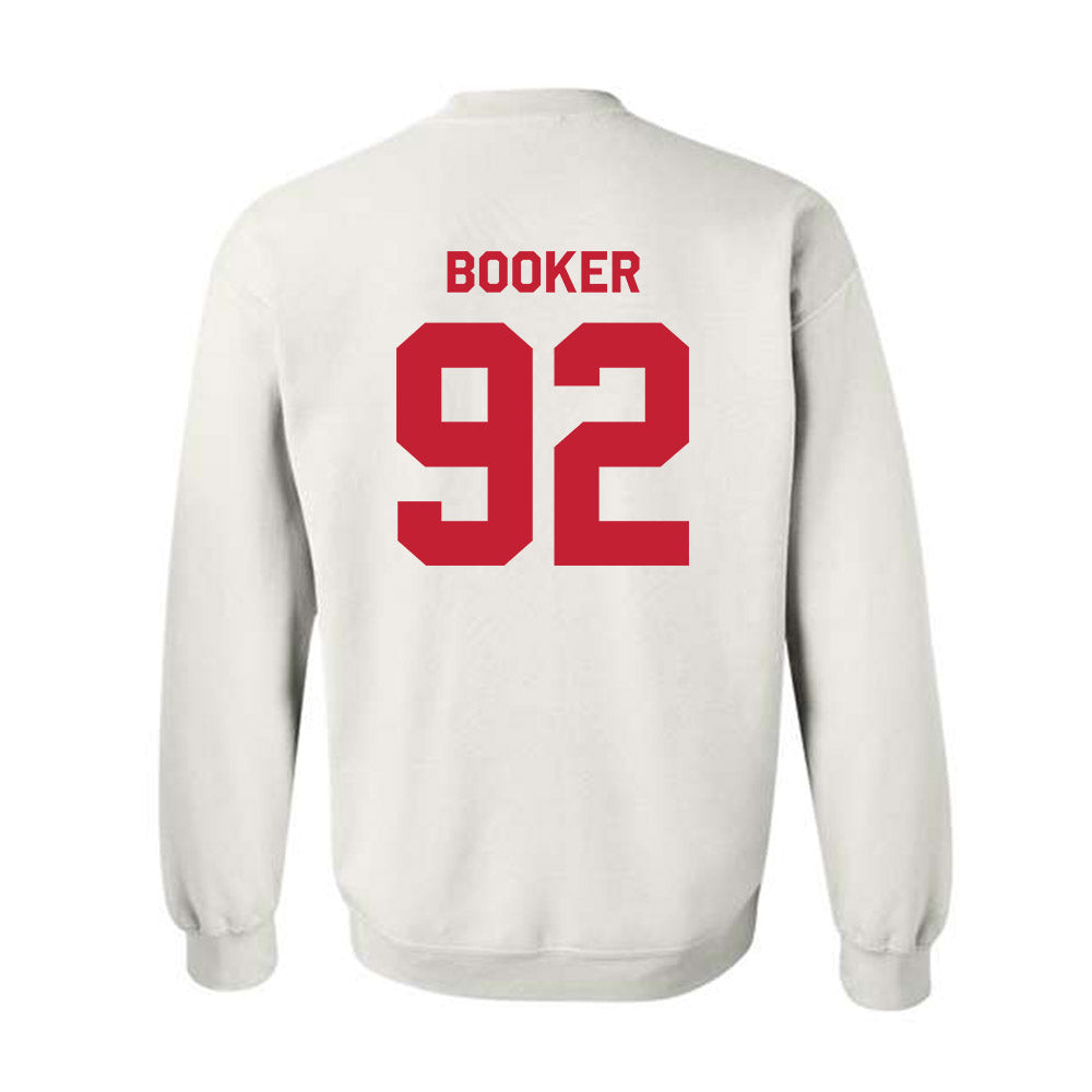 New Mexico - NCAA Football : Brian Booker - Classic Shersey Crewneck Sweatshirt-1
