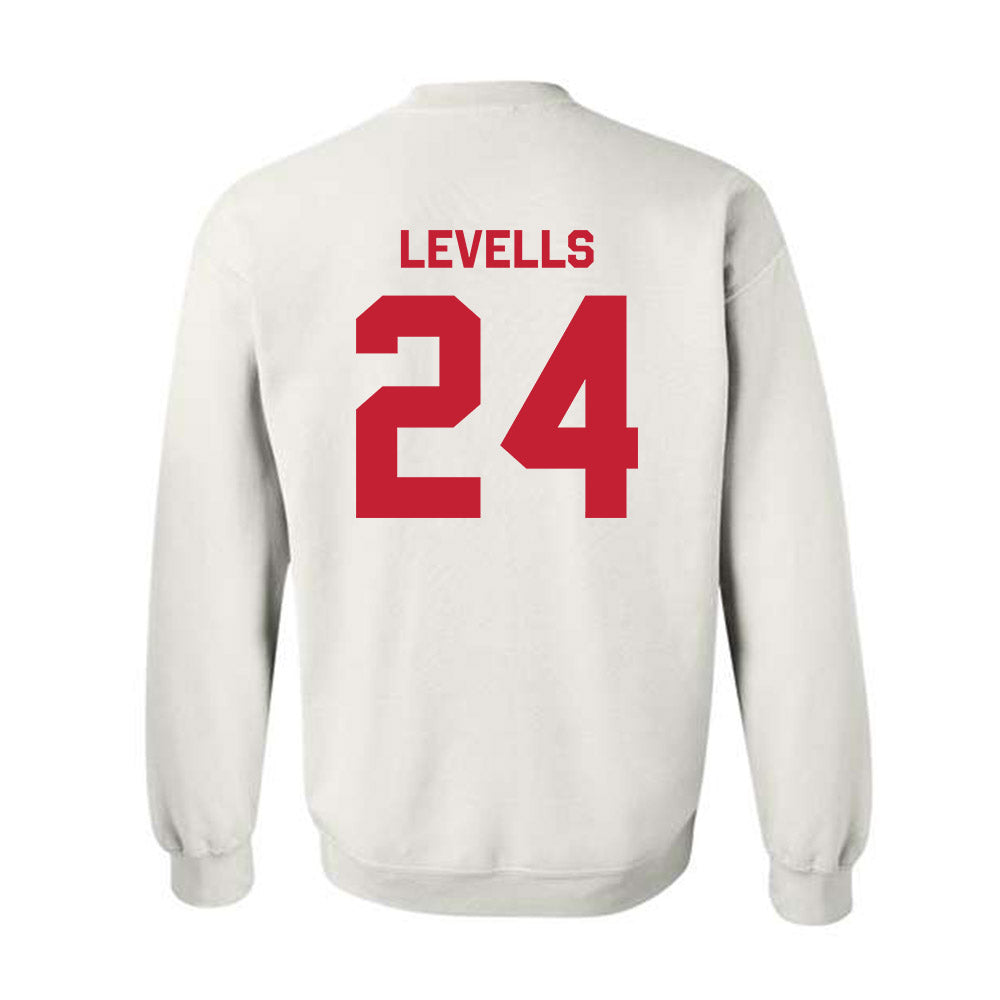 New Mexico - NCAA Football : Bear Levells - Classic Shersey Crewneck Sweatshirt-1