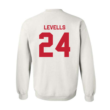 New Mexico - NCAA Football : Bear Levells - Classic Shersey Crewneck Sweatshirt-1