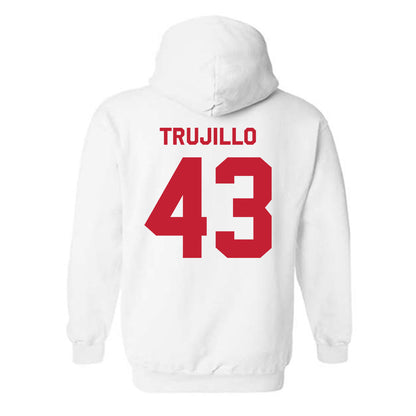 New Mexico - NCAA Baseball : Gene Trujillo - Classic Shersey Hooded Sweatshirt-1