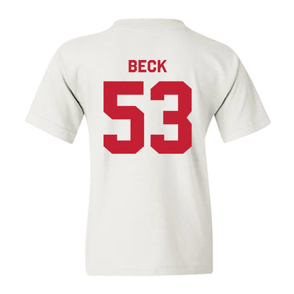 New Mexico - NCAA Football : Caden Beck - Classic Shersey Youth T-Shirt-2