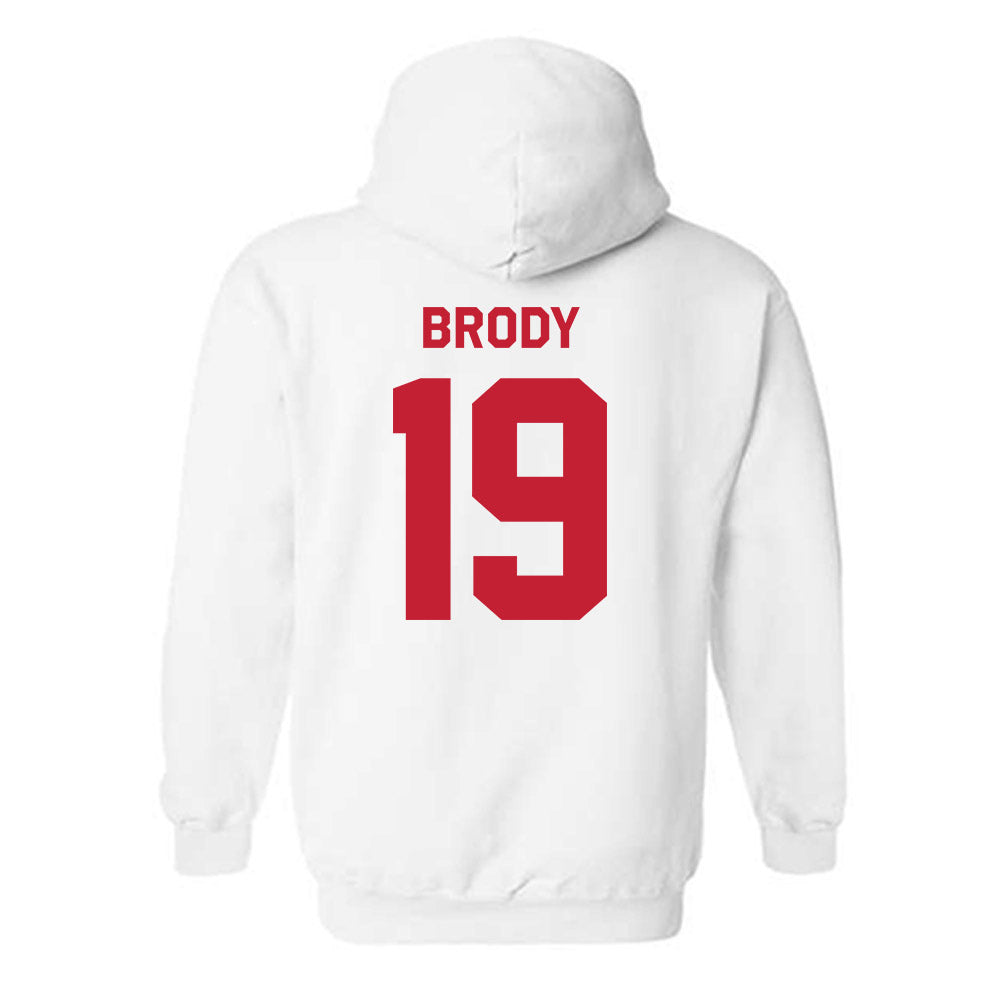 New Mexico - NCAA Football : Elijah Brody - Classic Shersey Hooded Sweatshirt-1