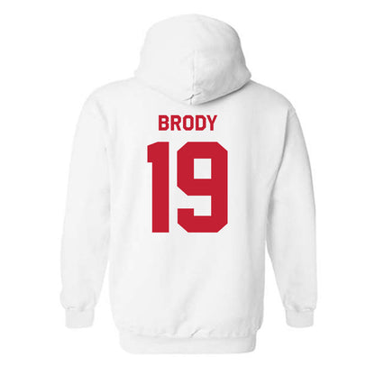 New Mexico - NCAA Football : Elijah Brody - Classic Shersey Hooded Sweatshirt-1