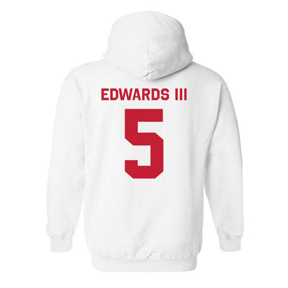 New Mexico - NCAA Football : Frankie Edwards III - Classic Shersey Hooded Sweatshirt-1