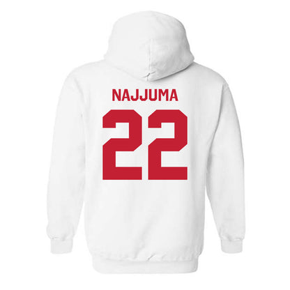 New Mexico - NCAA Women's Basketball : Maria Najjuma - Classic Shersey Hooded Sweatshirt-1