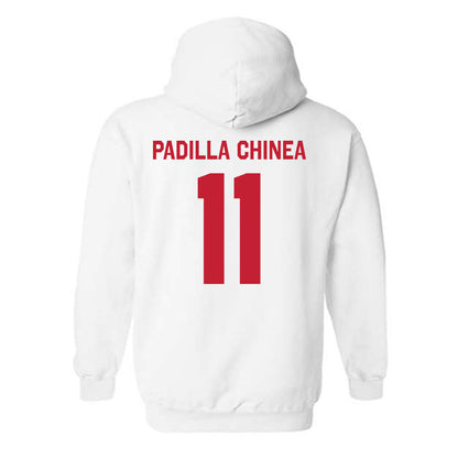 New Mexico - NCAA Women's Basketball : Nayli Padilla Chinea - Classic Shersey Hooded Sweatshirt-1