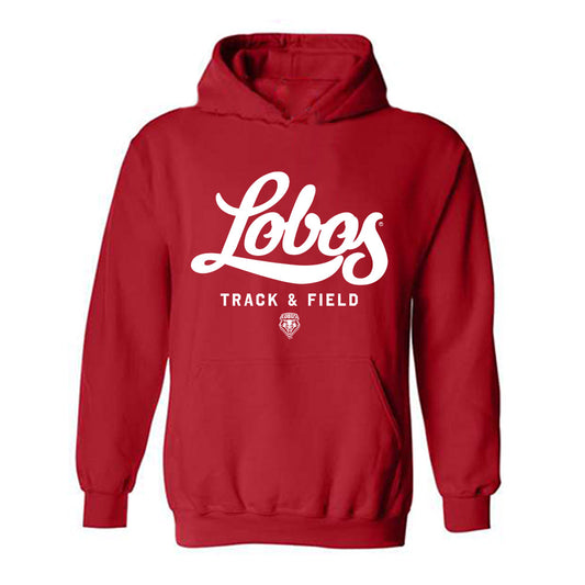 New Mexico - NCAA Men's Track & Field : Antonio Mu'oz - Classic Shersey Hooded Sweatshirt-0