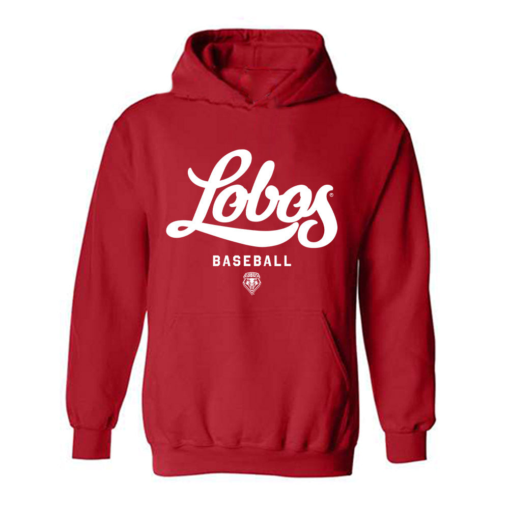 New Mexico - NCAA Baseball : Ryan Castillo - Classic Shersey Hooded Sweatshirt-0