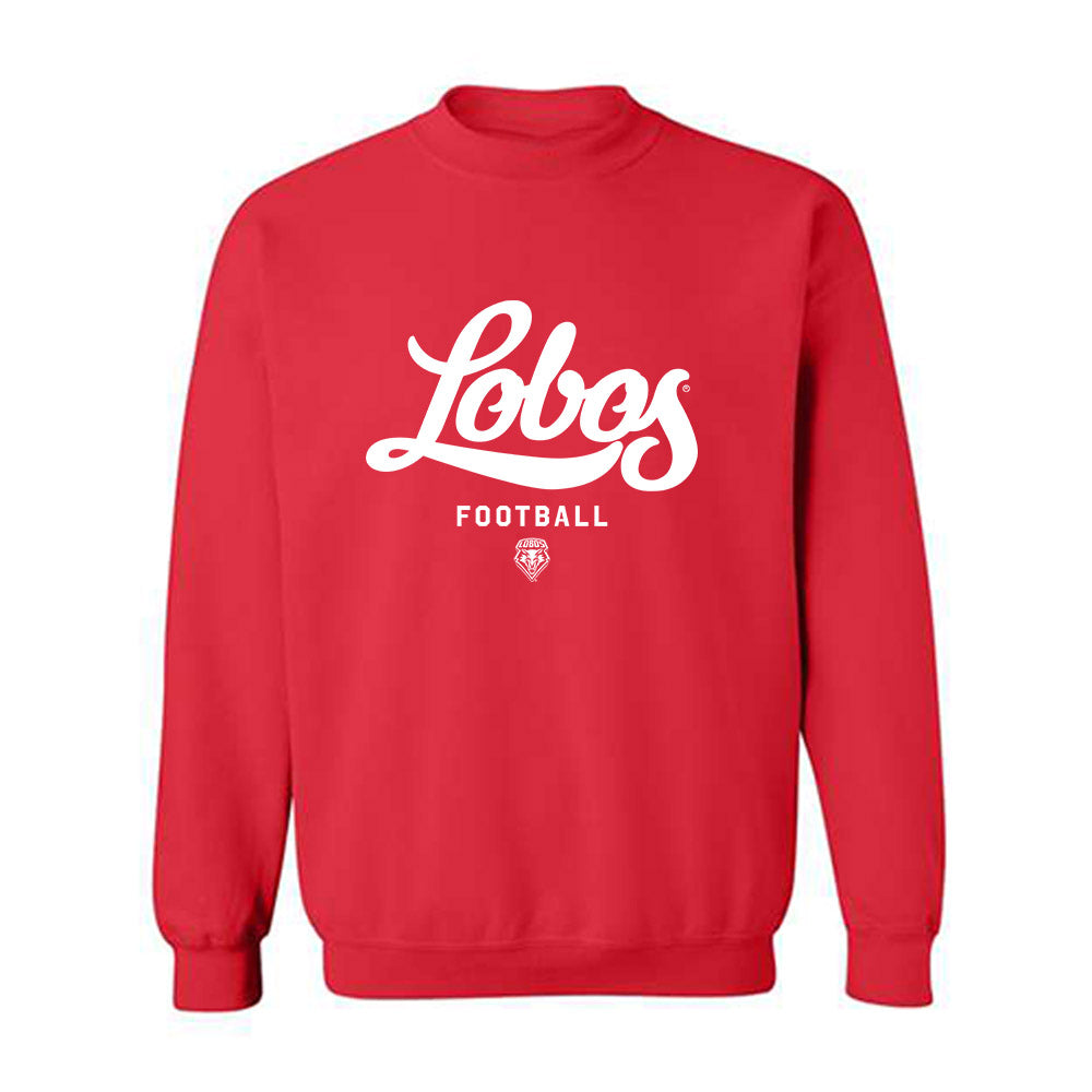 New Mexico - NCAA Football : Broden Schmidt - Classic Shersey Crewneck Sweatshirt-1