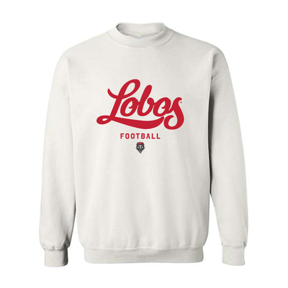 New Mexico - NCAA Football : James Laubstein - Classic Shersey Crewneck Sweatshirt-0