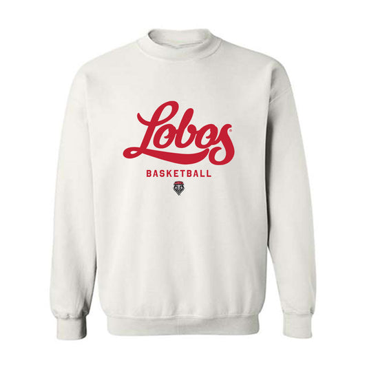 New Mexico - NCAA Men's Basketball : Sir Marius Jones - Classic Shersey Crewneck Sweatshirt-0