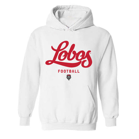 New Mexico - NCAA Football : Enrique Zatarain - Classic Shersey Hooded Sweatshirt-0