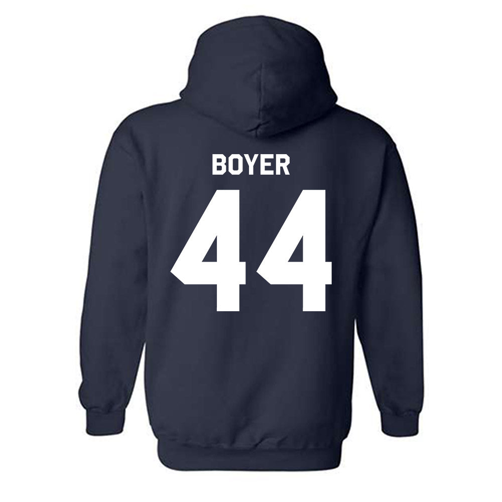 Gonzaga - NCAA Baseball : Carson Boyer - Classic Shersey Hooded Sweatshirt-1