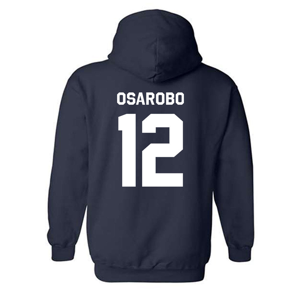 Gonzaga - NCAA Women's Basketball : Christabel Osarobo - Classic Shersey Hooded Sweatshirt-1
