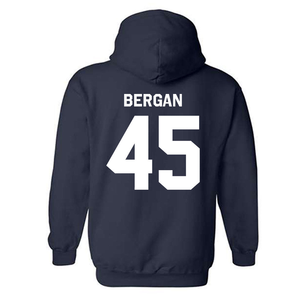 Gonzaga - NCAA Baseball : Ethan Bergan - Classic Shersey Hooded Sweatshirt-1
