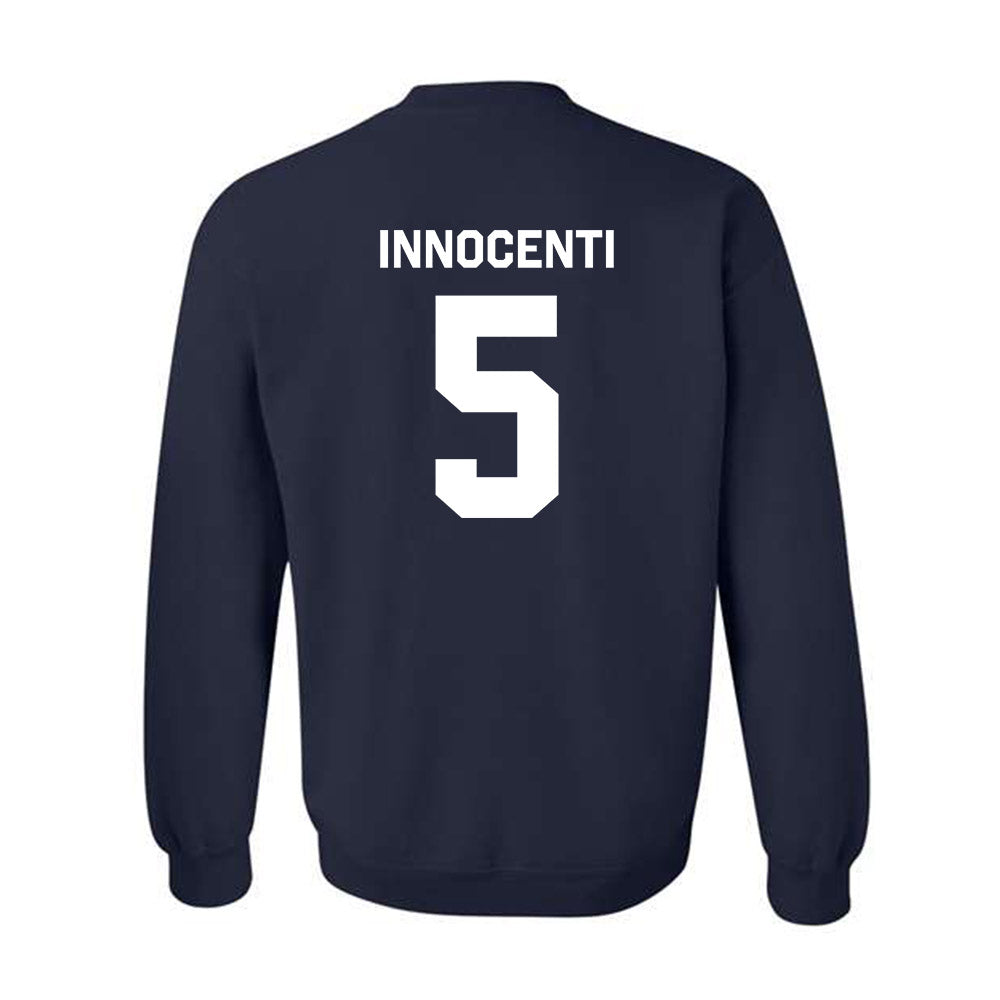 Gonzaga - NCAA Men's Basketball : Emmanuel Innocenti - Classic Shersey Crewneck Sweatshirt-1