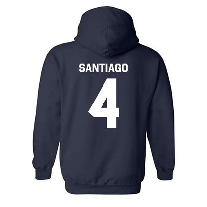 Gonzaga - NCAA Baseball : Kainoa Santiago - Classic Shersey Hooded Sweatshirt-1