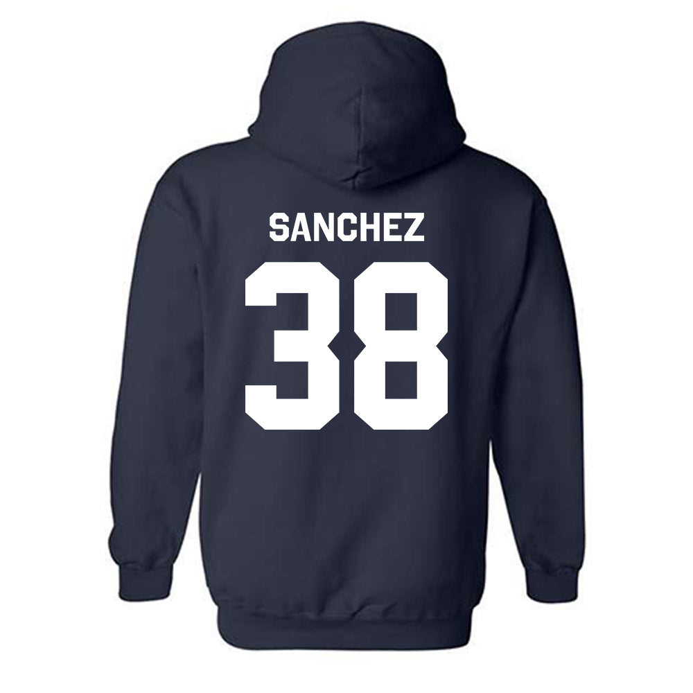 Gonzaga - NCAA Baseball : Ricardo Sanchez - Classic Shersey Hooded Sweatshirt-1