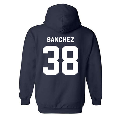 Gonzaga - NCAA Baseball : Ricardo Sanchez - Classic Shersey Hooded Sweatshirt-1
