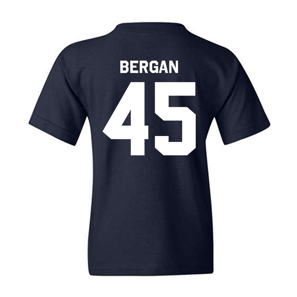 Gonzaga - NCAA Baseball : Ethan Bergan - Classic Shersey Youth T-Shirt-1