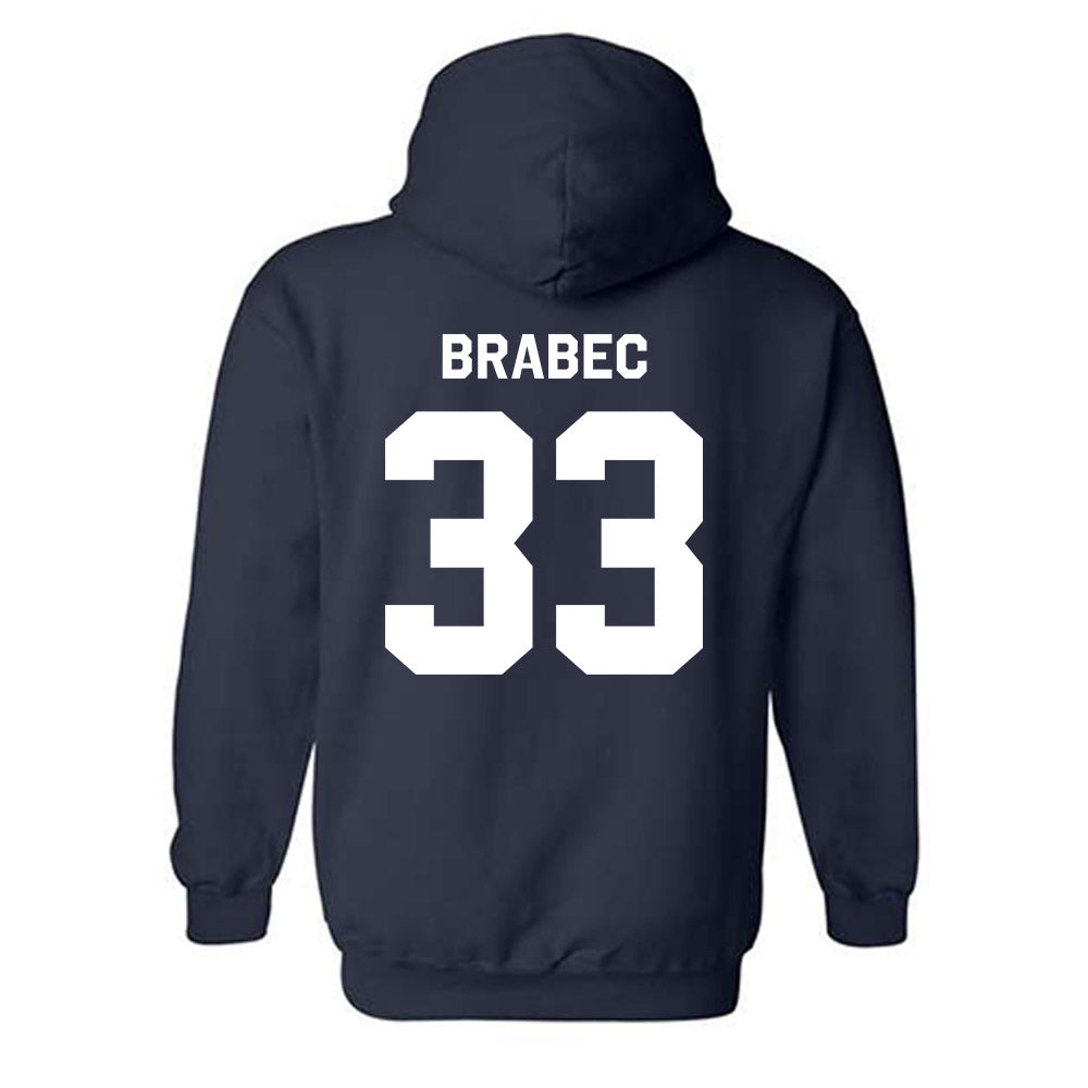 Gonzaga - NCAA Baseball : Gabe Brabec - Classic Shersey Hooded Sweatshirt-1