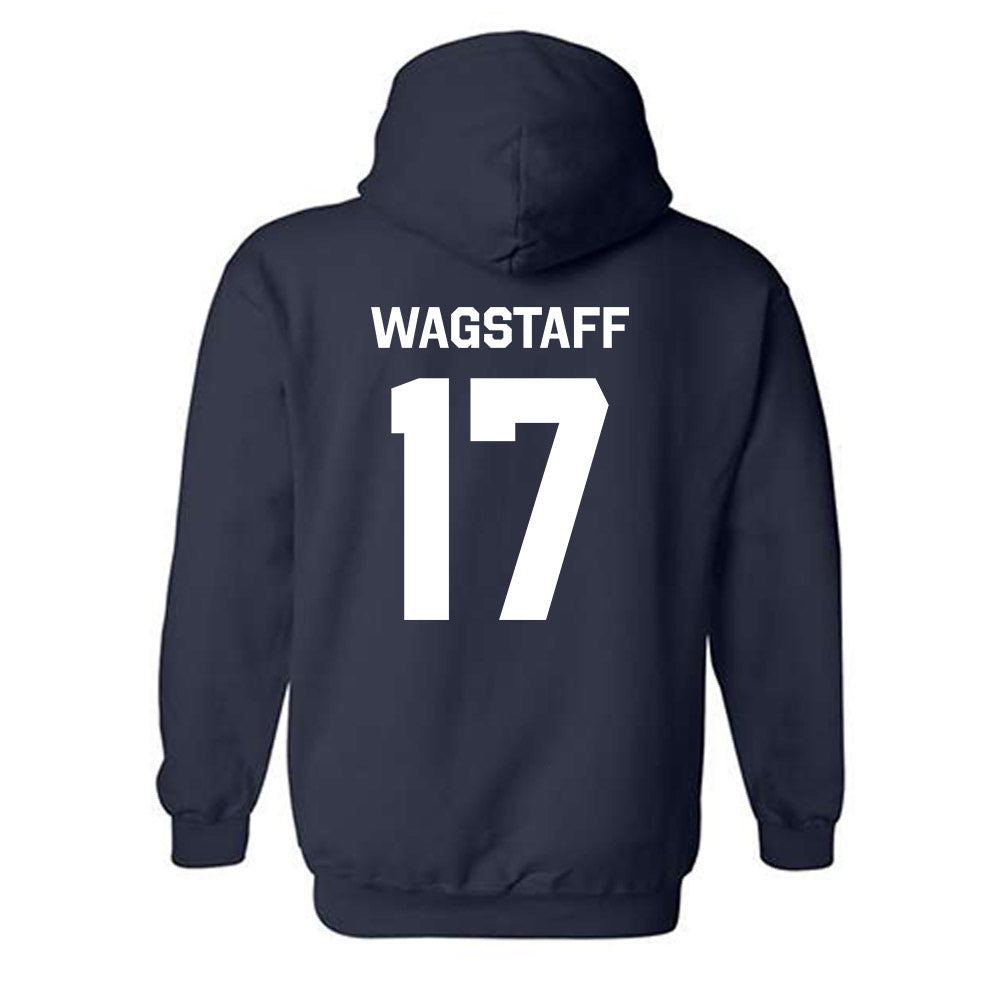 Gonzaga - NCAA Women's Volleyball : Claire Wagstaff - Classic Shersey Hooded Sweatshirt-1
