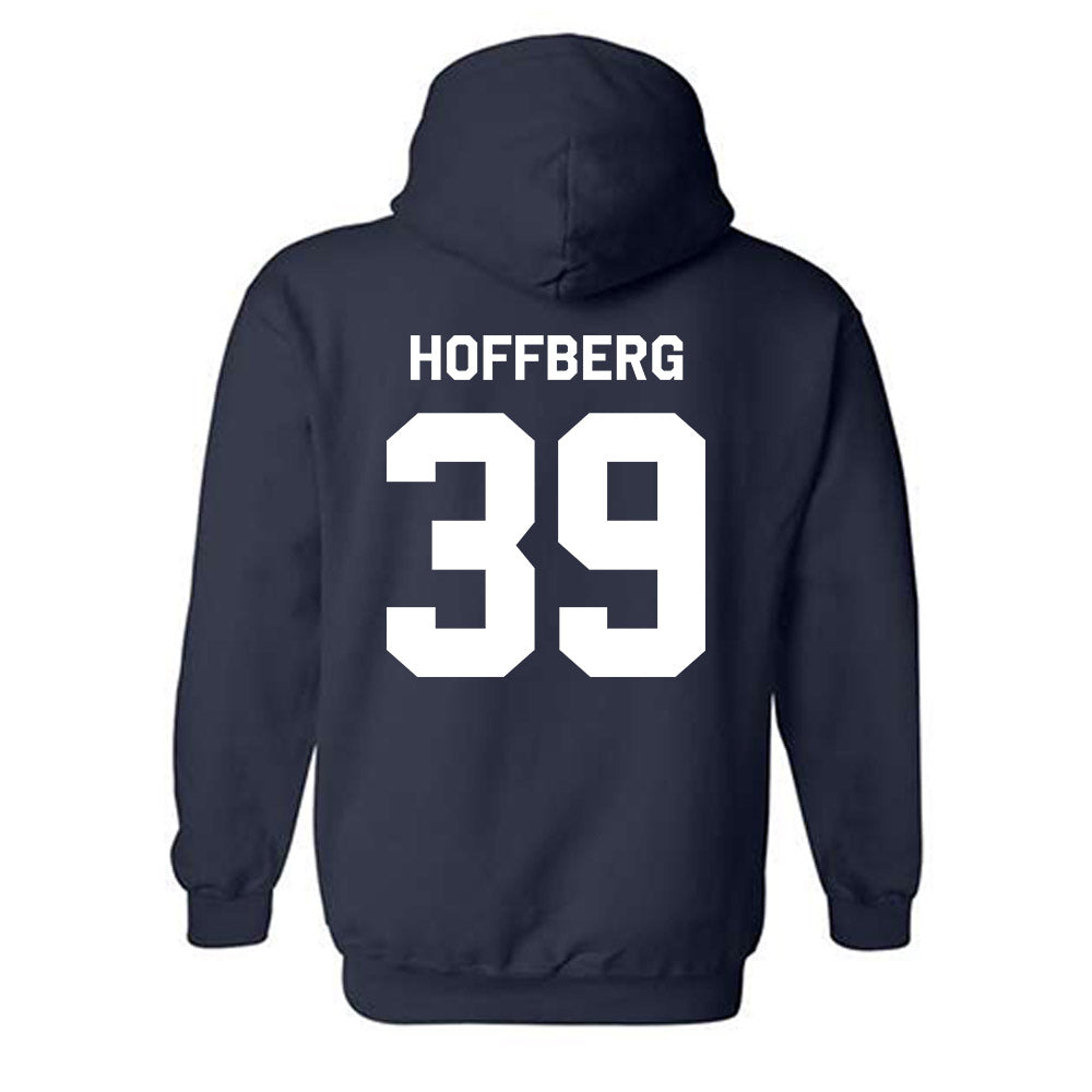 Gonzaga - NCAA Baseball : Erik Hoffberg - Classic Shersey Hooded Sweatshirt-1