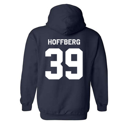Gonzaga - NCAA Baseball : Erik Hoffberg - Classic Shersey Hooded Sweatshirt-1