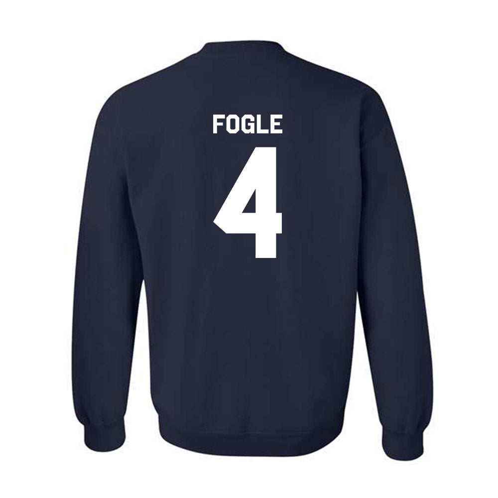 Gonzaga - NCAA Men's Basketball : Davis Fogle - Classic Shersey Crewneck Sweatshirt-1