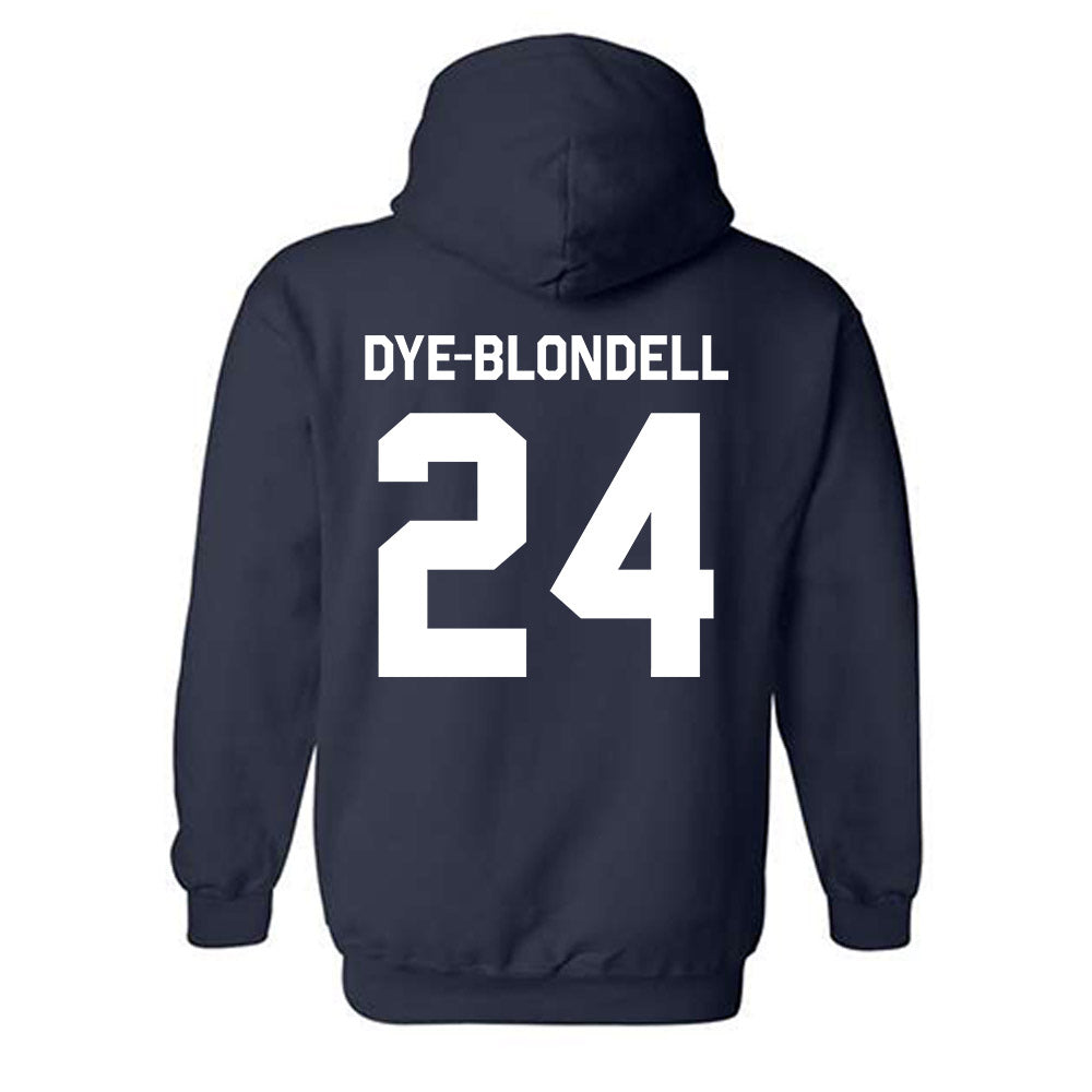 Gonzaga - NCAA Women's Soccer : Addison Dye-Blondell - Classic Shersey Hooded Sweatshirt-1