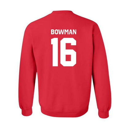 Gonzaga - NCAA Baseball : Zach Bowman - Classic Shersey Crewneck Sweatshirt-1