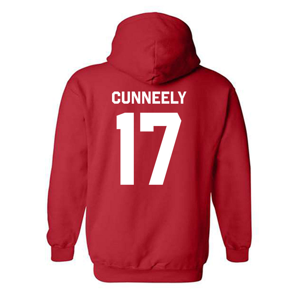 Gonzaga - NCAA Baseball : Michael Cunneely - Classic Shersey Hooded Sweatshirt-1