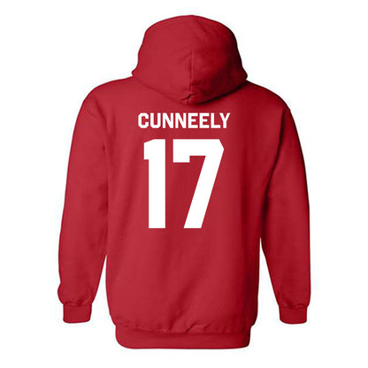 Gonzaga - NCAA Baseball : Michael Cunneely - Classic Shersey Hooded Sweatshirt-1