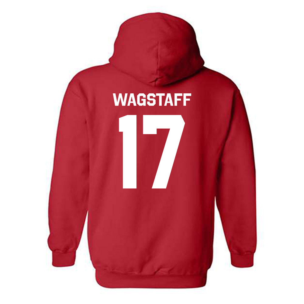 Gonzaga - NCAA Women's Volleyball : Claire Wagstaff - Classic Shersey Hooded Sweatshirt-2
