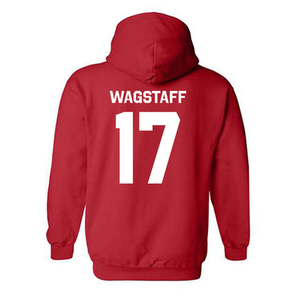 Gonzaga - NCAA Women's Volleyball : Claire Wagstaff - Classic Shersey Hooded Sweatshirt-2