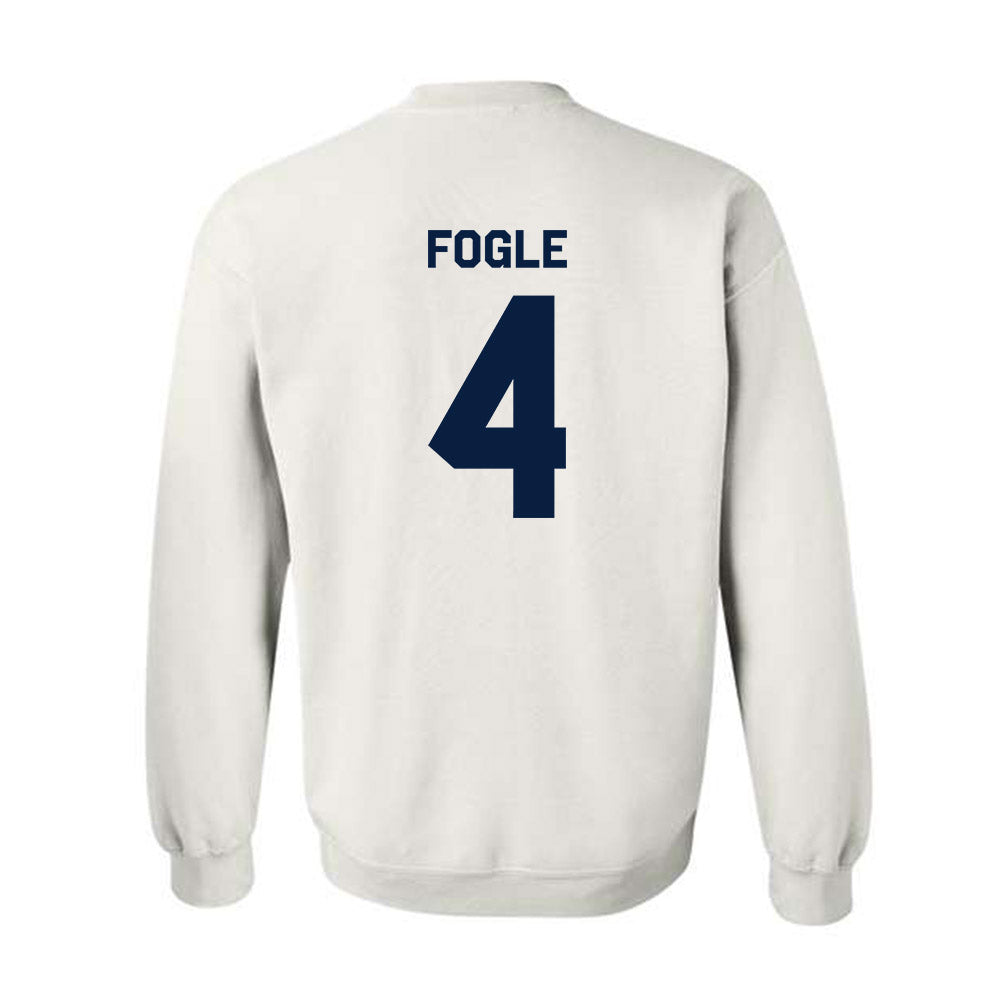 Gonzaga - NCAA Men's Basketball : Davis Fogle - Classic Shersey Crewneck Sweatshirt-1