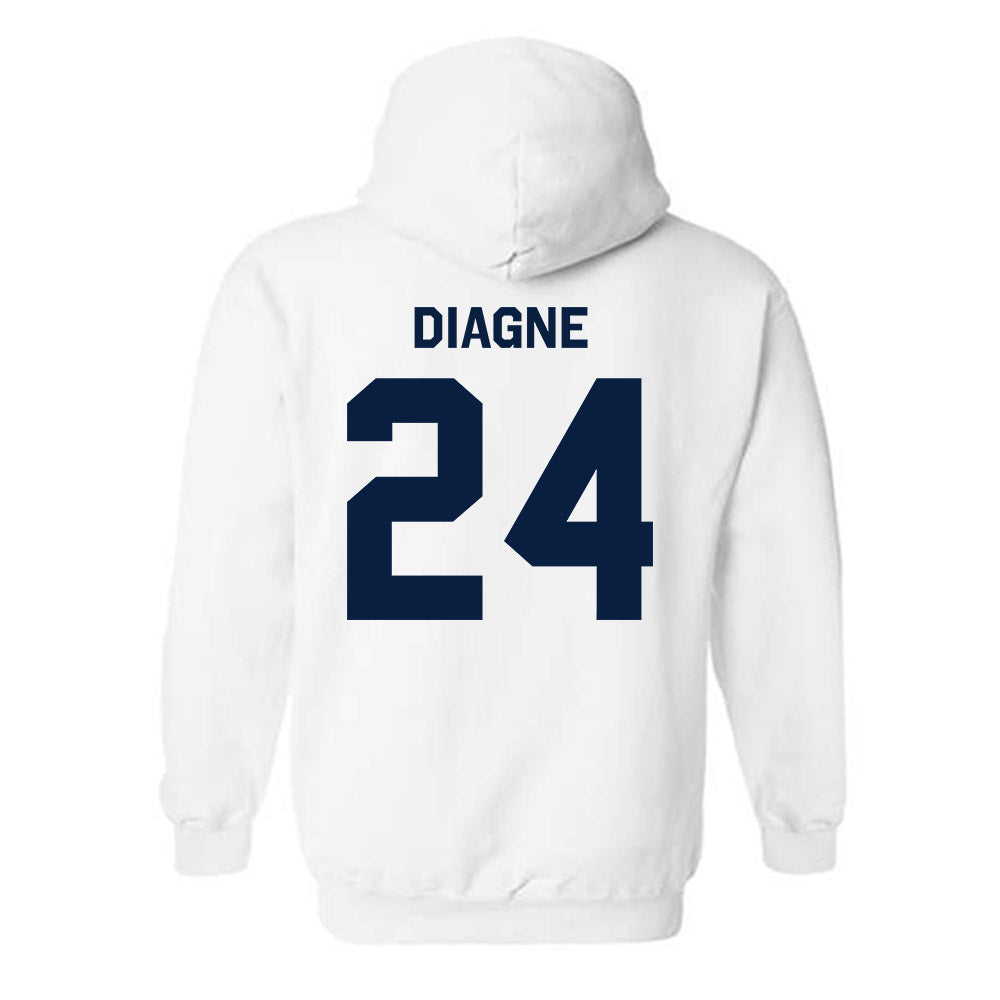 Gonzaga - NCAA Men's Basketball : Ismaila Diagne - Classic Shersey Hooded Sweatshirt-1