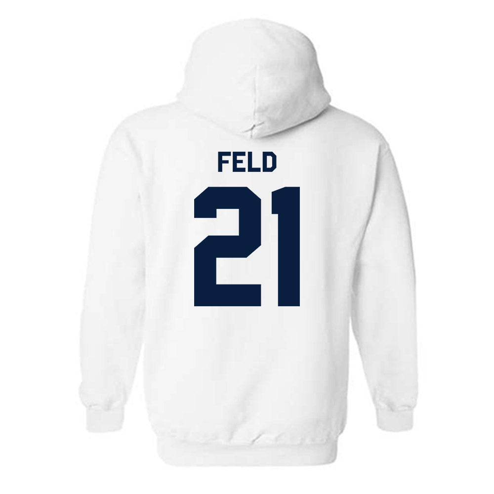 Gonzaga - NCAA Baseball : Justin Feld - Classic Shersey Hooded Sweatshirt-1