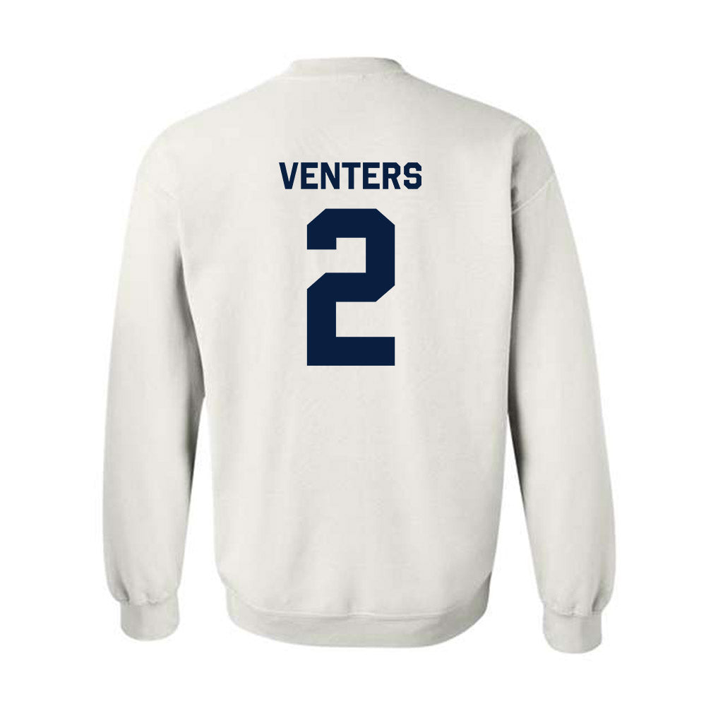 Gonzaga - NCAA Men's Basketball : Steele Venters - Classic Shersey Crewneck Sweatshirt-1