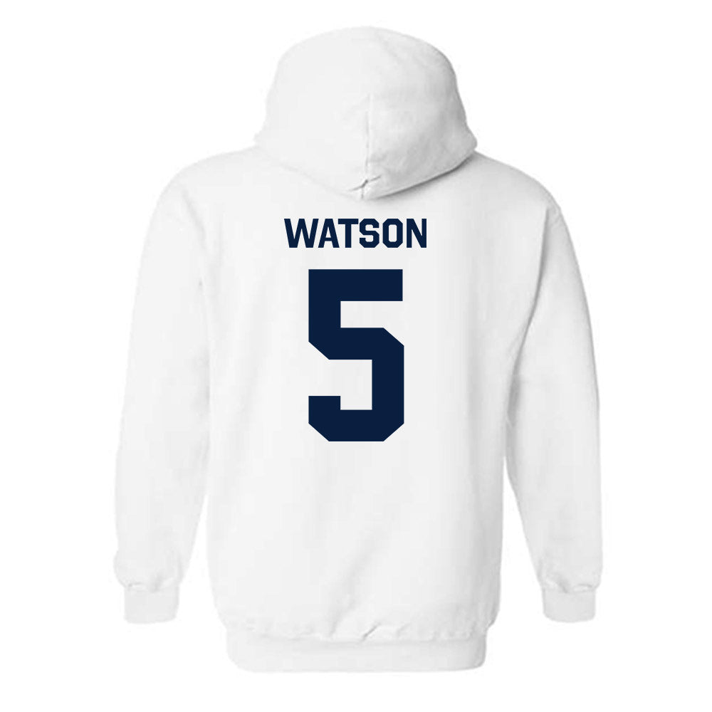 Gonzaga - NCAA Men's Soccer : Terry Watson - Classic Shersey Hooded Sweatshirt-1